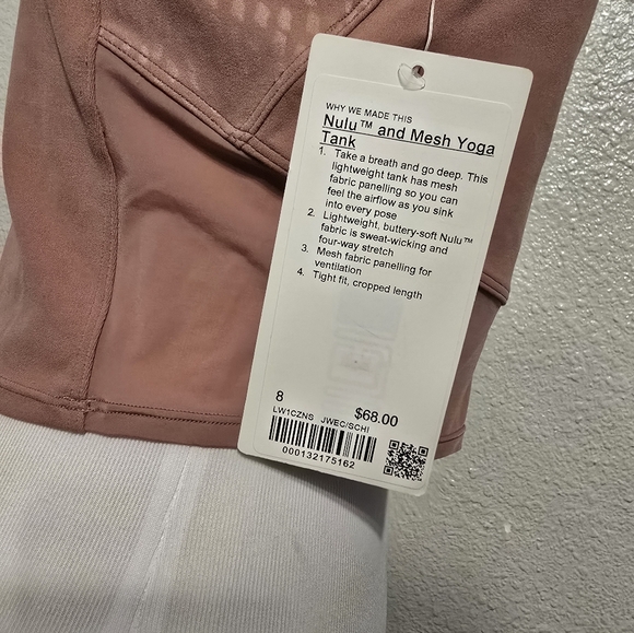 Lululemon Nulu and Mesh Yoga Tank Top - Picture 7 of 8